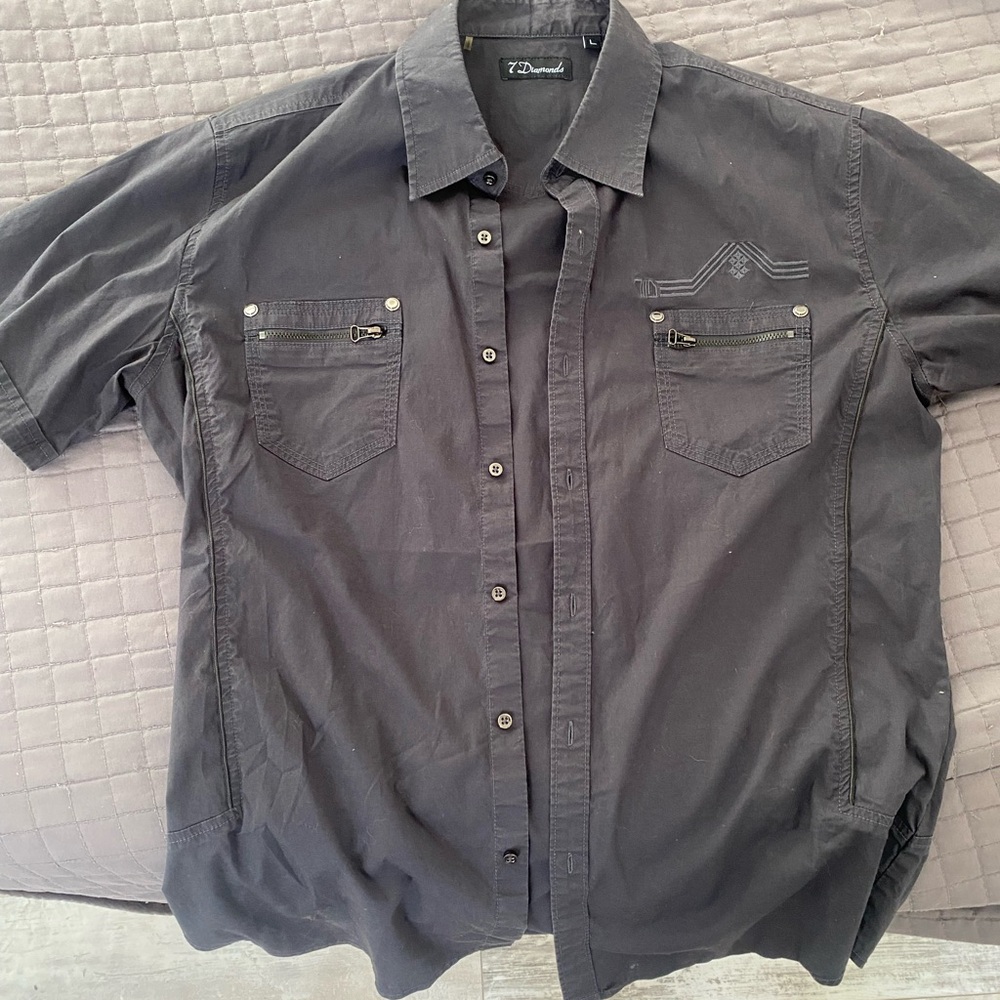 7 Diamonds Button Up - image 2